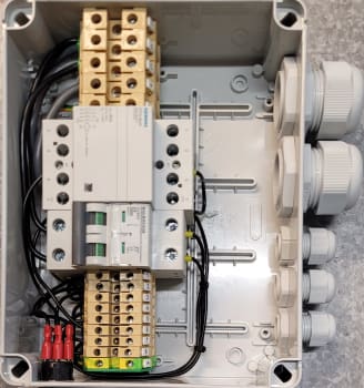 Vekselmodul for Herz shuntgrupppe 3x400V (ved/el-drift)
