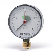 Watts M1-63 trykkmåler Ø63mm 1/4", 0-4 BAR