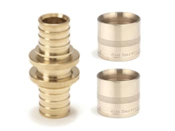 Pressunion skyvehylse 40x3,7mm PN6 (3 deler)