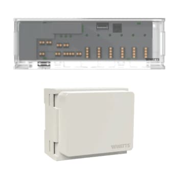 Watts Master 24V koblingssentral 6 kurser WFC-03 6ZRF med omformer