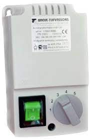 5-trinns Hastighetsregulator 3.0A