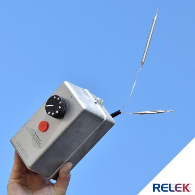 Kolbehus K8 m/ 2-trinns termostat 0-50°C og 65°C overopp.termostat for R50 kolbe