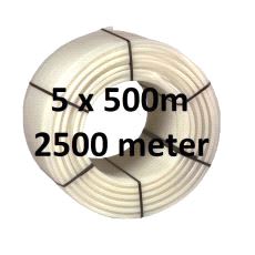 Gulvvarmerør 16x2,0mm PE-RT 5-lags 2500m (5x500m)