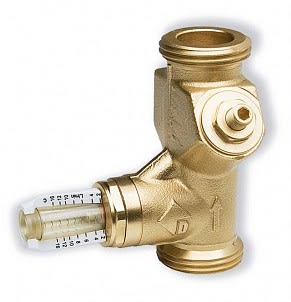 WattFlow strupeventil 1” utv.g (0,5-7 l/min - KVS 1,5 m³/h)