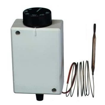 Caem termostat med kapillarrørledning 30-90°C (uten følerlommer)