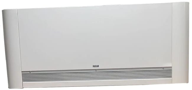 Riello Design S Inverter 17BS viftekonvektor m/ styringspanel (L1160xH379xD130mm)
