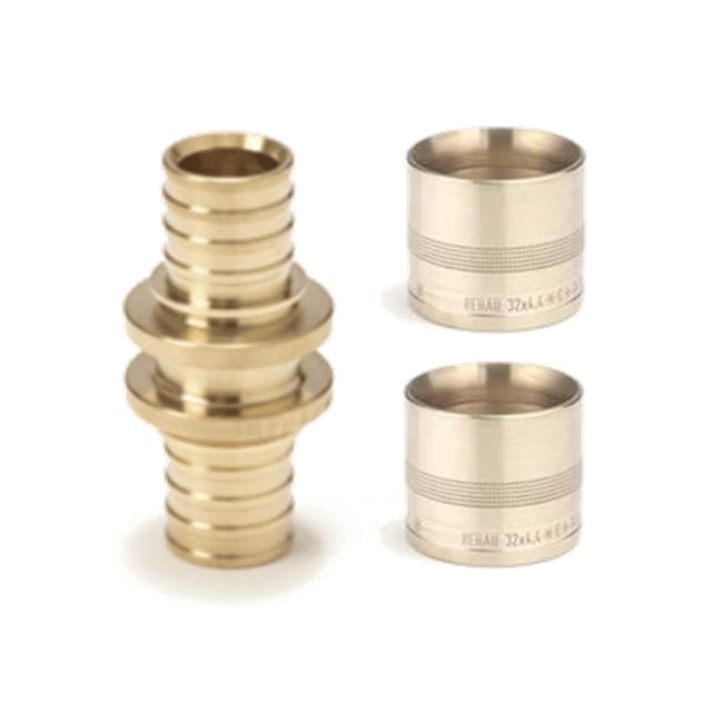 Pressunion skyvehylse 20x2,8mm PN10 (3 deler)