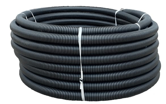 50m isolert kollektorrør /varmepumperør PE100, SDR17, PN10, 40x2,4/63mm