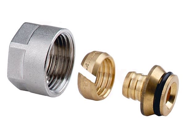 Euroconus fordelerkopling 12x1,6 - ¾” PERT