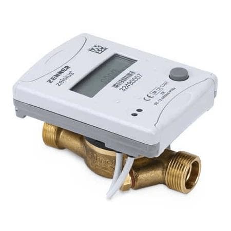 Zenner energimåler C5-IUF Qp 0,6m³, 110mm G¾B, wMBus OMS Kaldeste rør