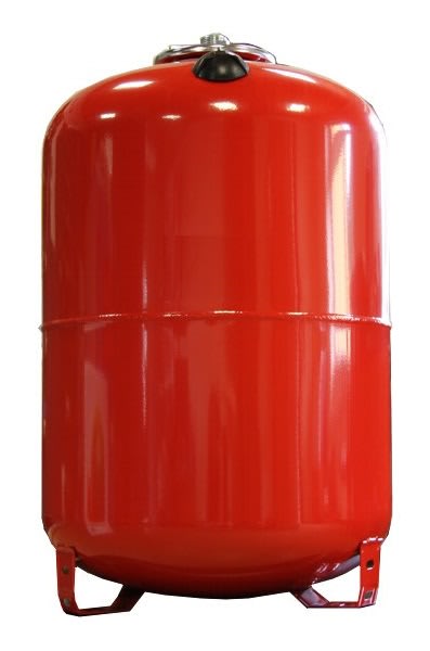 Watts ekspansjonskar VRV (med fot) 50L/8bar, Rød, 3/4”