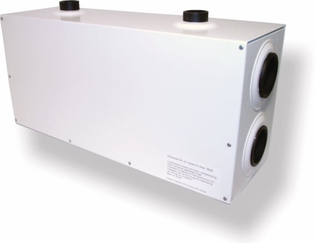 El-kassett rustfritt 2-hulls DN50 4x1" (H250xD150xB445mm)