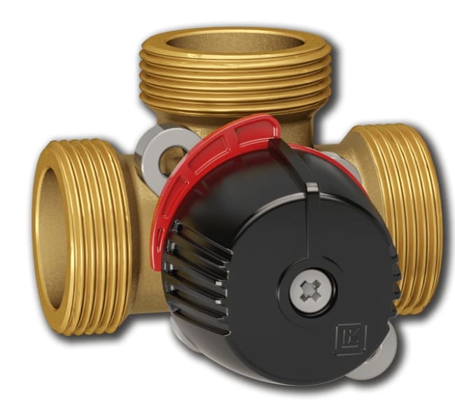 LK840 2.0 Shuntventil 3-veis 1'' utv.g, 6,3 Kvs