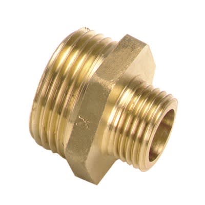 Ansatsnippel 1 1/2" x 1 1/4" utv.