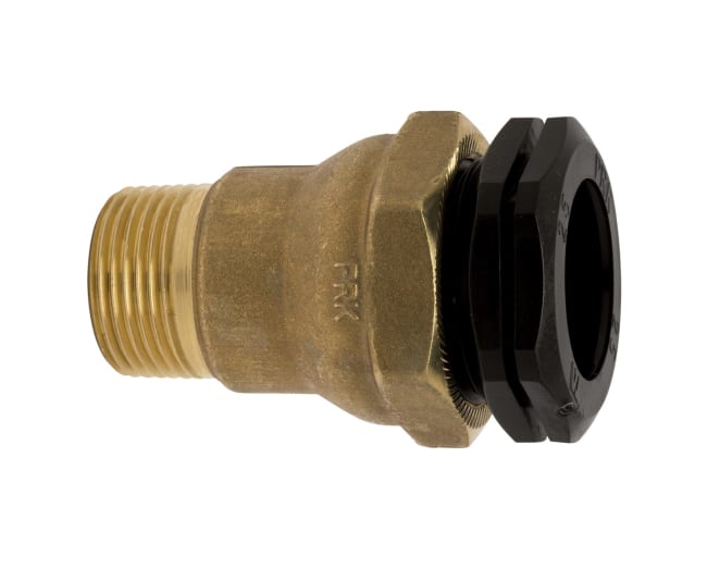 PRK plastrørkobling rett 5/4``UTV x 40mm