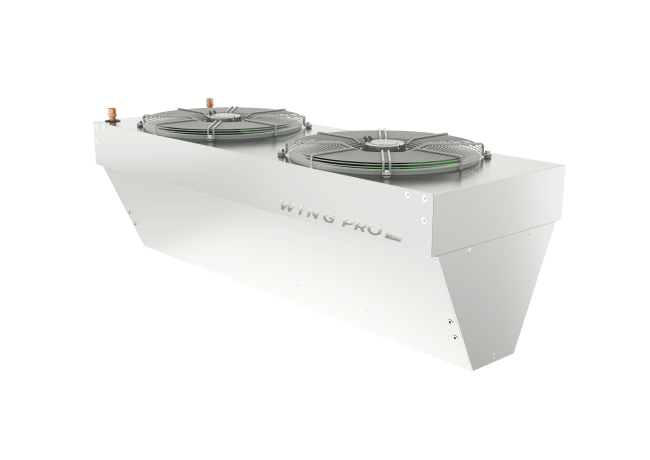 Wing Pro luftport W150, R1 m/ EC-vifte og vannbatteri, 9-32 kW