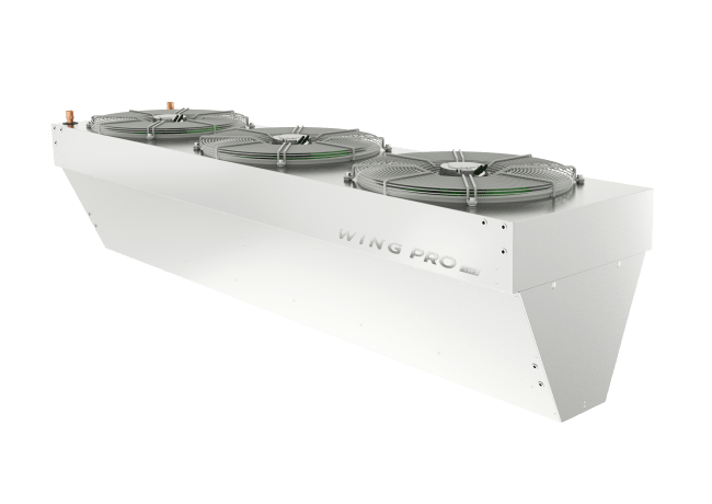 Wing Pro luftport W200, R1 m/ EC-vifte og vannbatteri, 15-48 kW