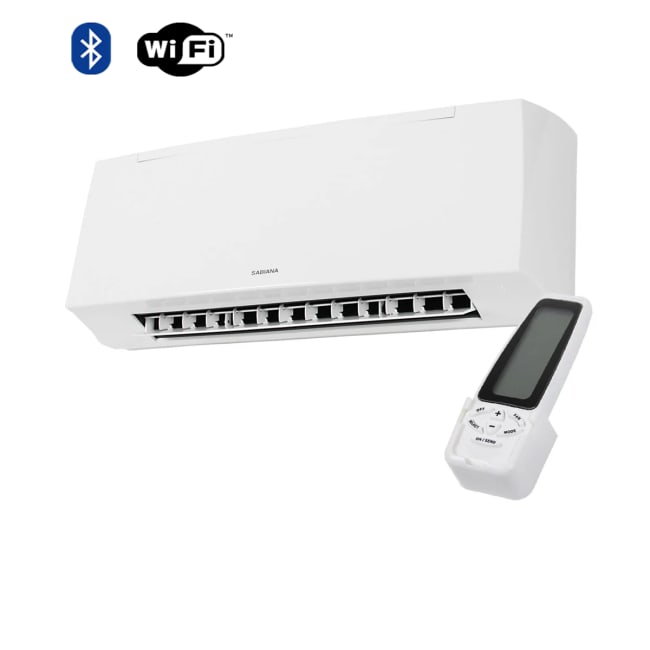 Sabiana Fly carisma CVP-TA1 vegghengt viftekonvektor med bluetooth/Wifi