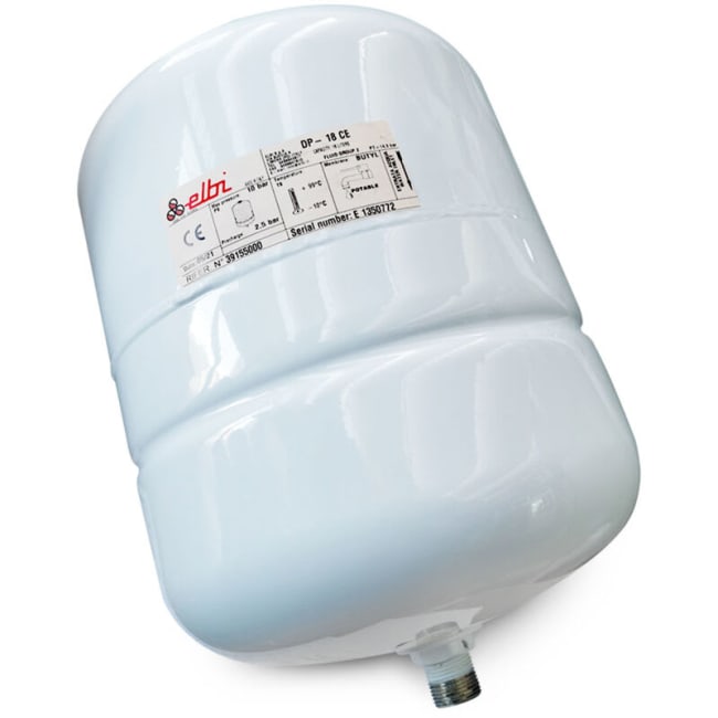 Elbi multi ekspansjonskar DP18L/10 bar, Hvit, 3/4"
