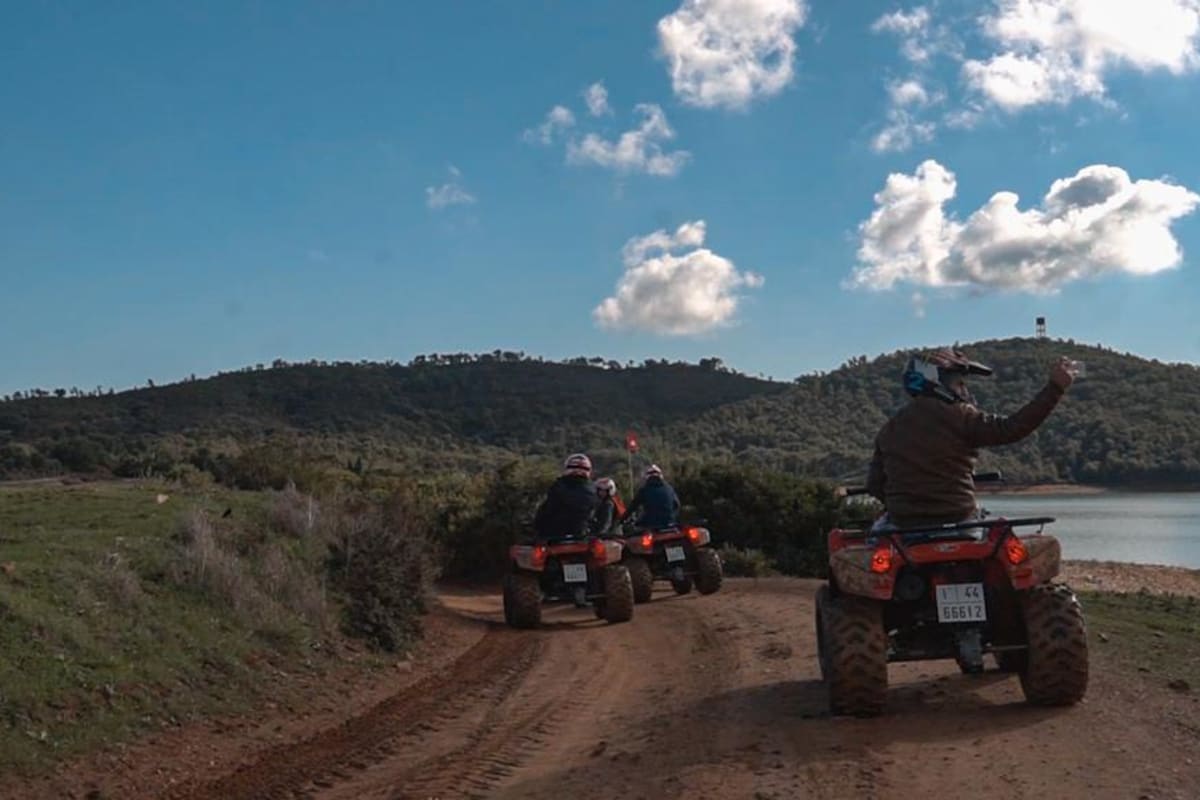 Circuit quad 2h lac Asmir et village de Belouazen, Tétouan