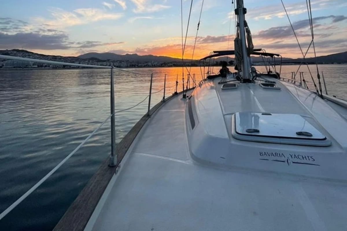 Yachting Marina Smir coucher de soleil