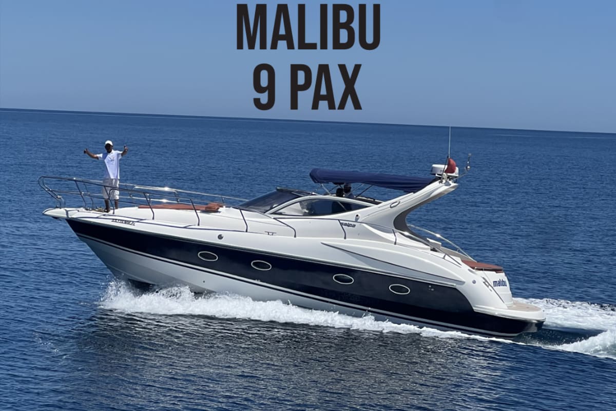 Yacht Malibu 13 mètres à Marina Smir