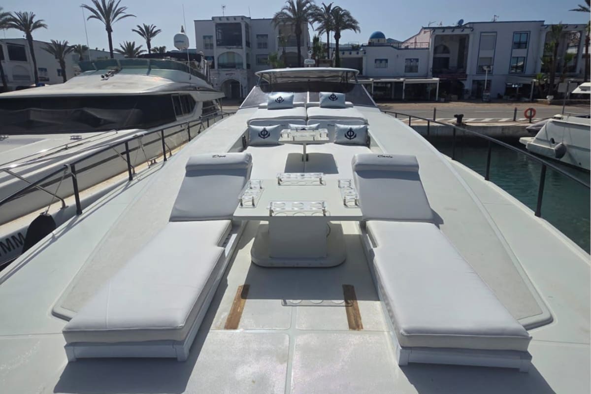 Yacht de luxe Don Carlo 22 mètres au Maroc