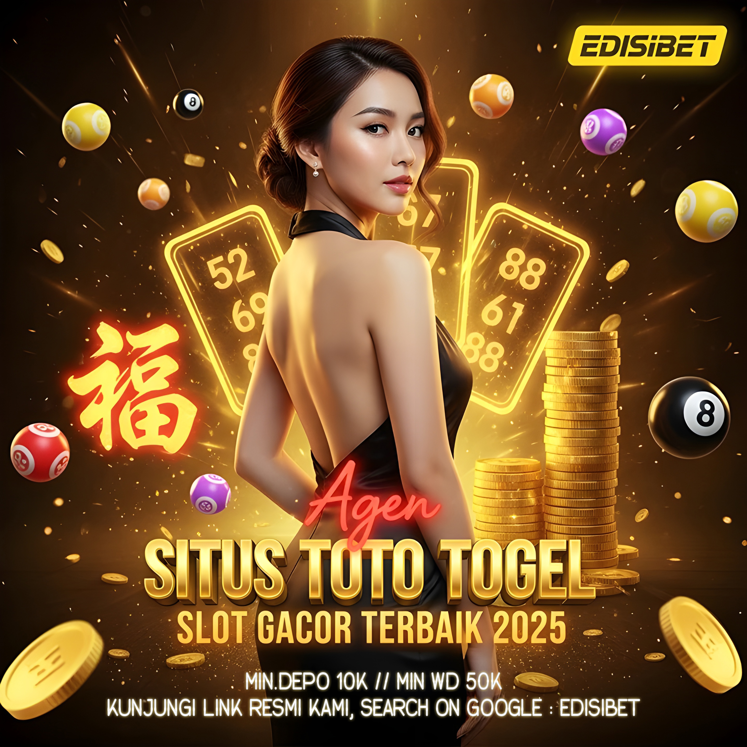 EDISIBET | Platform Slot Online & Situs Toto 4d Terbaik 2025 image 1