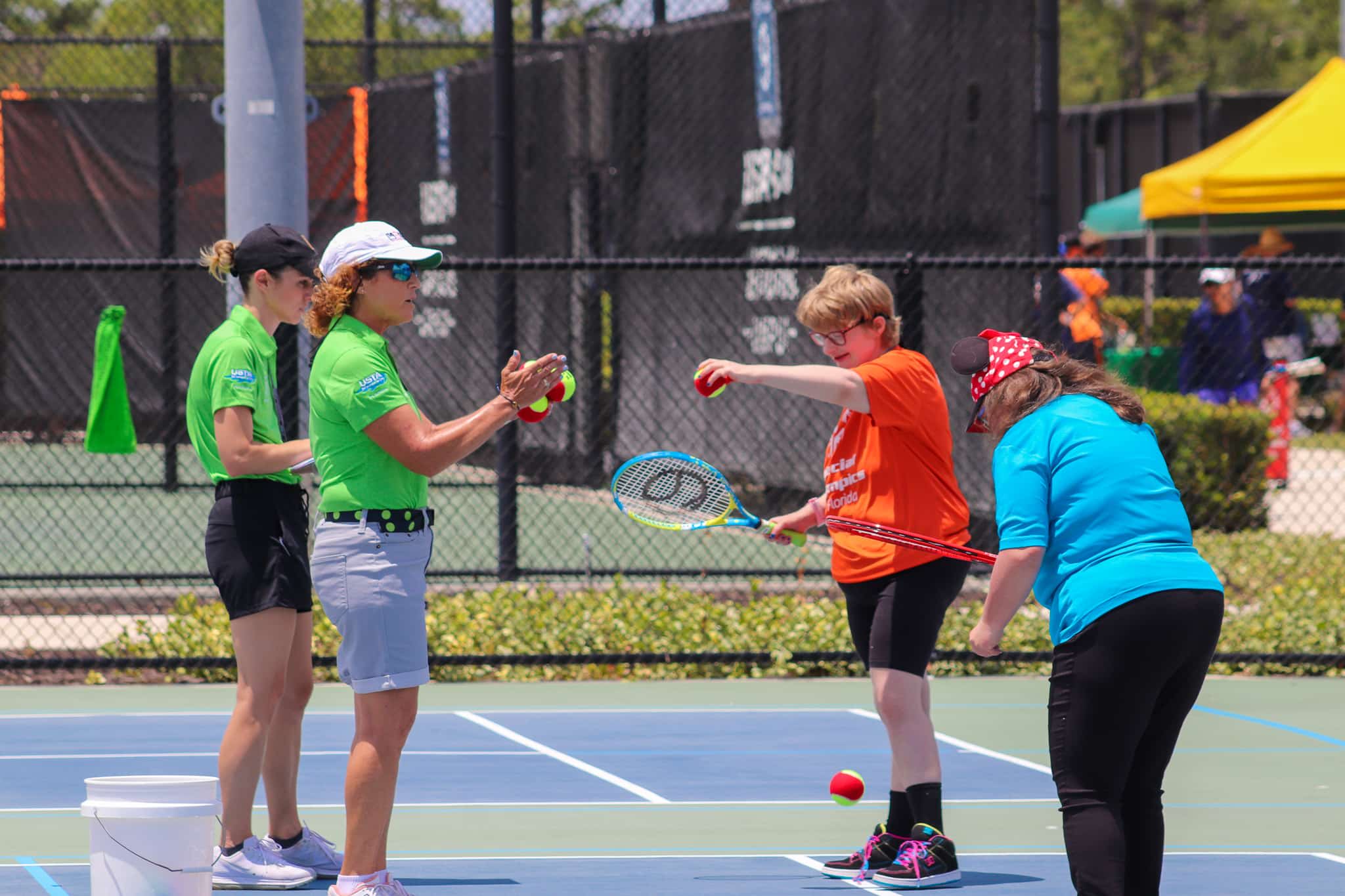 Coaches love to be able to help these athletes both on and off the court.