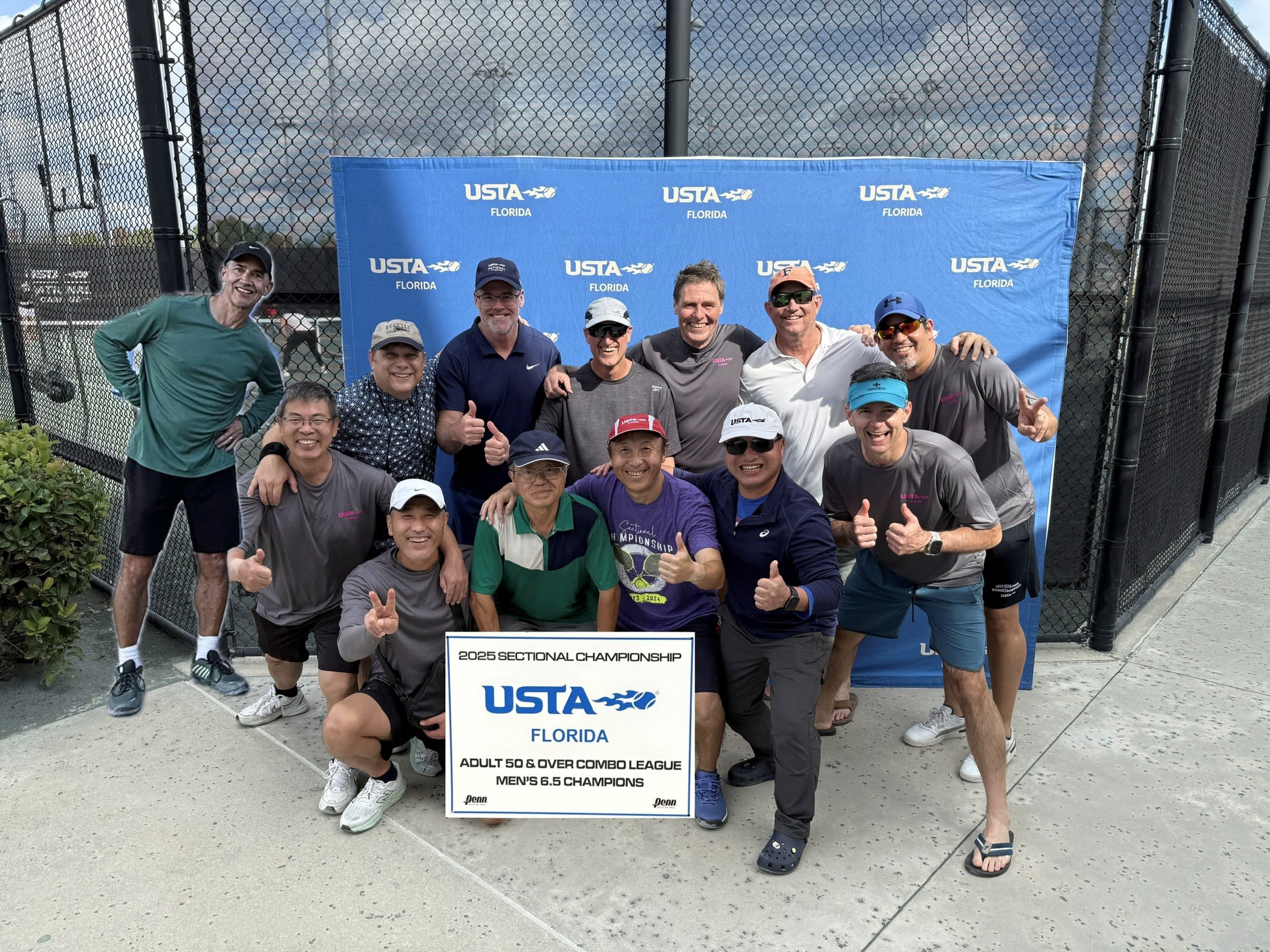 Combo 50 & Over Men's 6.5 Champs: Alachua County