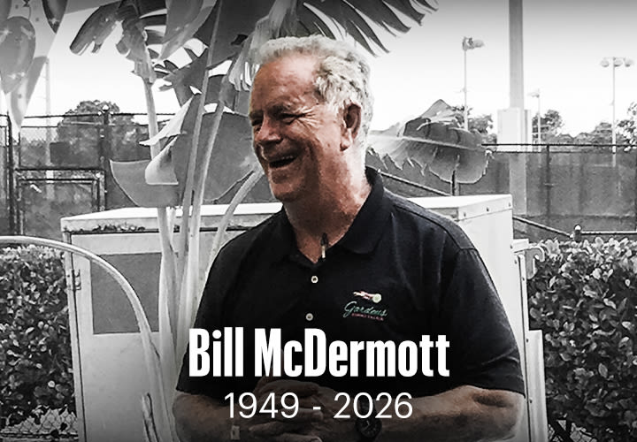 Remembering Palm Beach Gardens Tennis Center Icon Bill McDermott