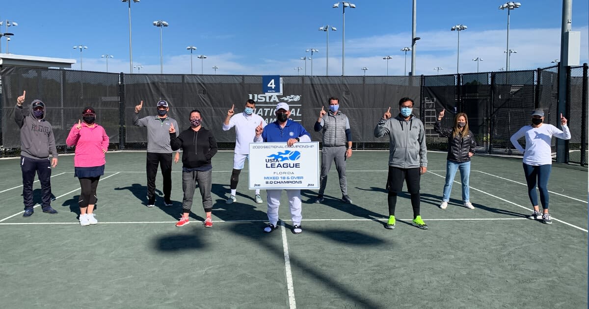 Okaloosa/Walton/Bay Secures 8.0 Division at Mixed 18 & Over and Mixed 55 & Over Sectional Championships