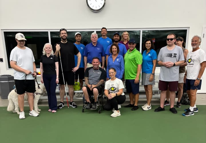 USTA Florida Hosts Innovative Blind-Visually Impaired Tennis Workshop