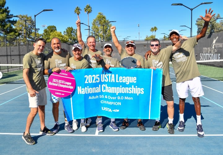 El condado de Broward se adjudica el Campeonato Nacional de la Liga de Adultos de la USTA; otros clasificados destacados.