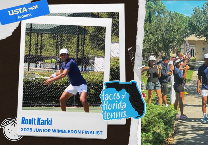 The Work Ethic Behind Florida-Trained Ronit Karki’s Wimbledon Finals Run