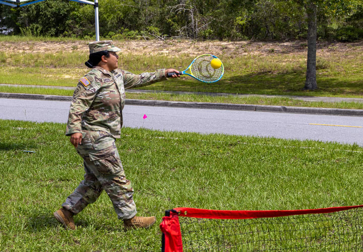 USTA Florida Brings Tennis to Military Families at Red Empire Week Celebration