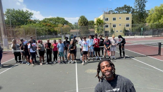 Go Fetch Foundation Brings 52 New Players to Tennis in Coconut Grove