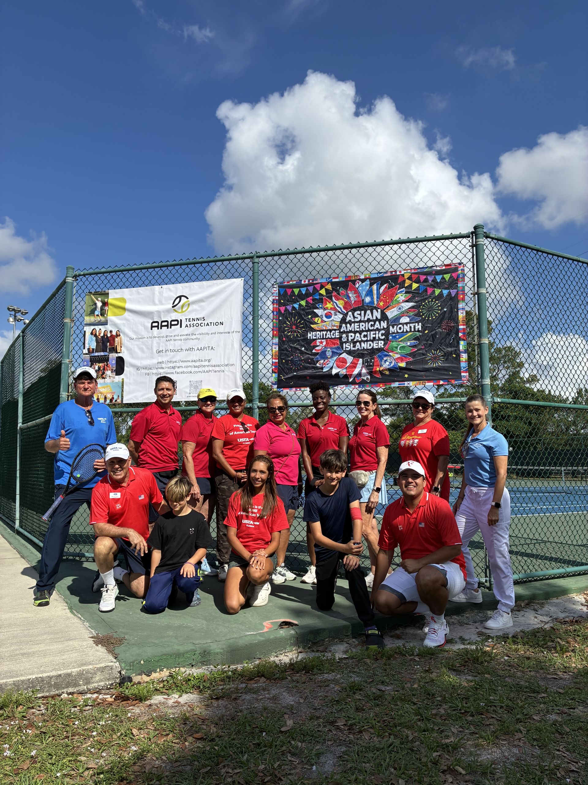 USTA Florida & AAPITA Community Tennis Day