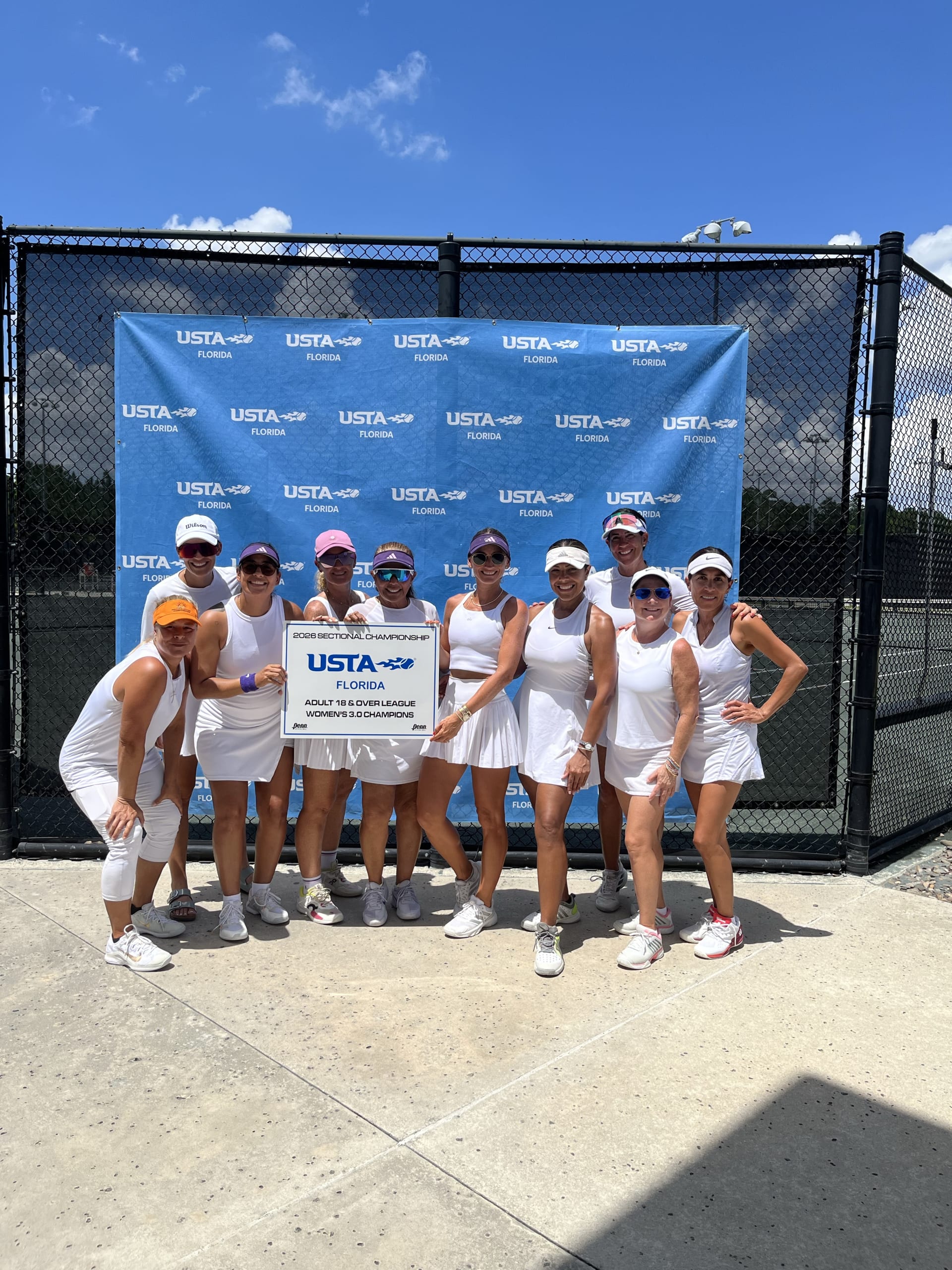 Broward, Hillsborough Capture Adult 18 & Over 3.0/4.5 Sectional Championships