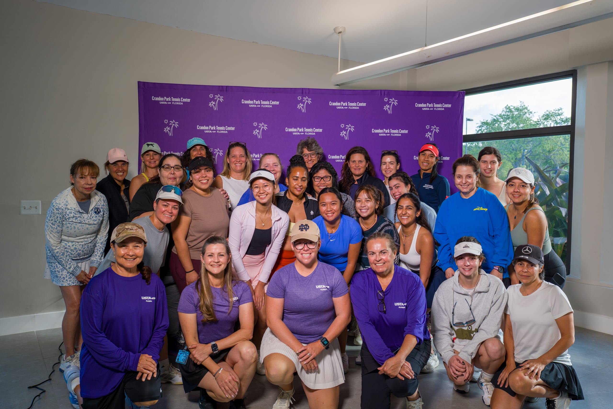 USTA Florida Hosts Women in Tennis Event at Crandon Park Tennis Center