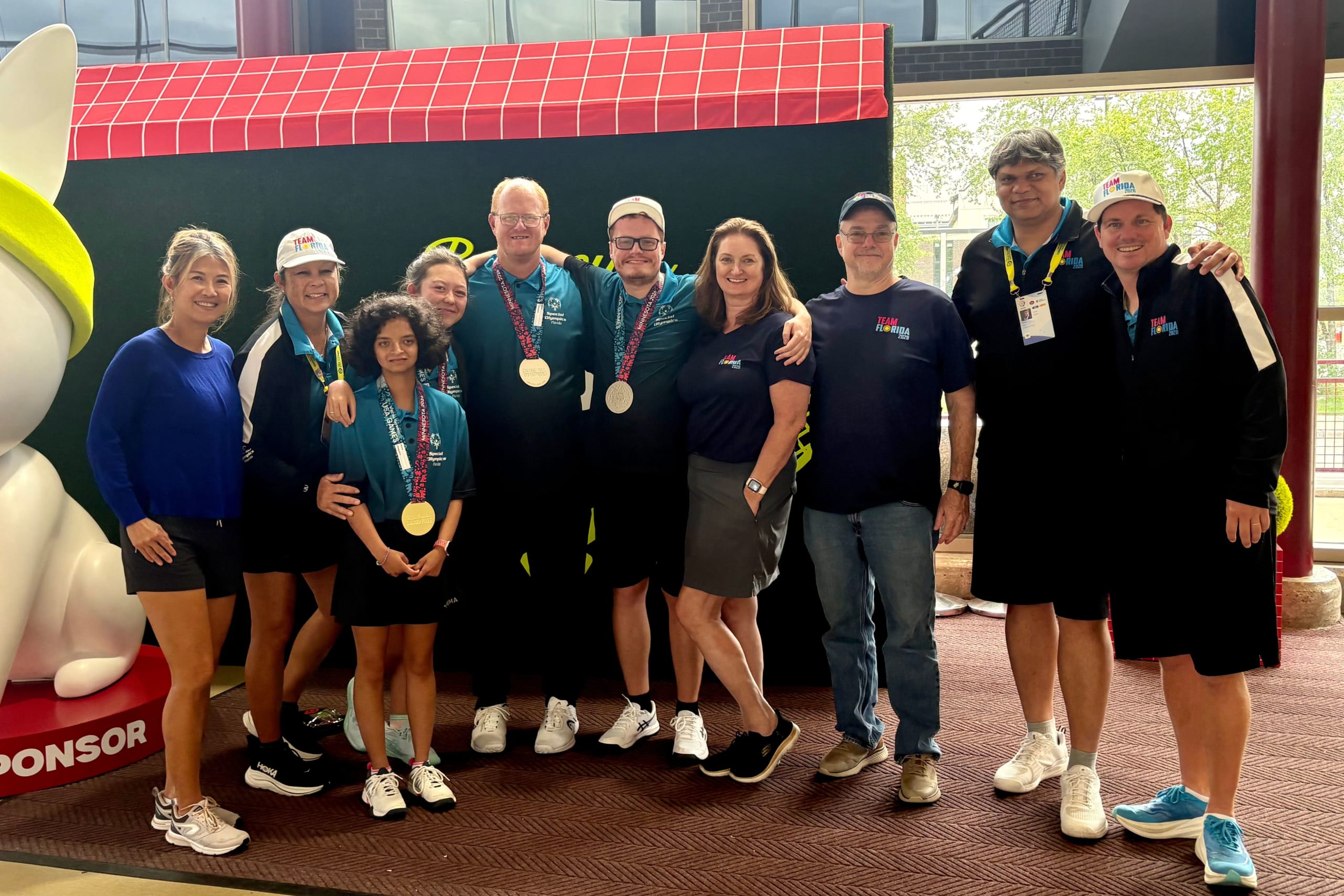Florida Tennis Athletes Bring Home Six Medals From 2026 Special Olympics USA Games