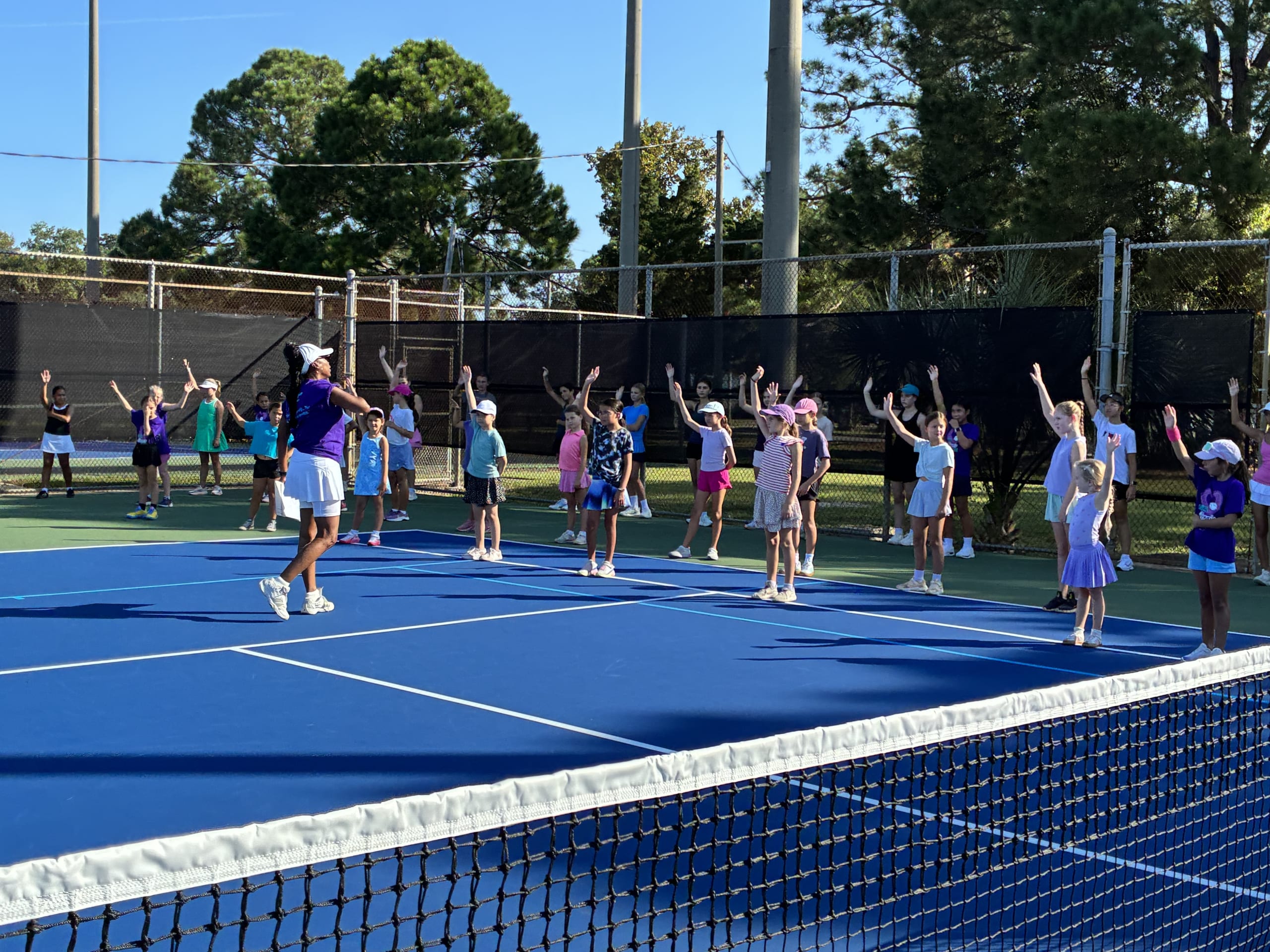 A Weekend of Empowerment: All-Girls Tennis Camps Return