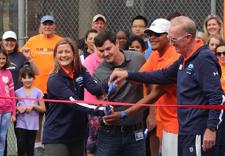 USTA Florida Opens Play Tennis Gainesville To Serve The Community