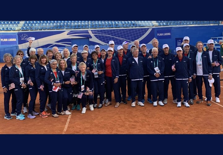Floridians on 4 of 5 Winning U.S. Teams at ITF Super-Senior World Team Championships