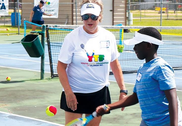 Lake City Tennis Advocate Dolly Robinson Named Florida Tennis Volunteer of the Month