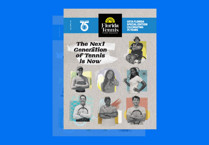 USTA Florida Proudly Reveals 75th Anniversary Special Edition Magazine