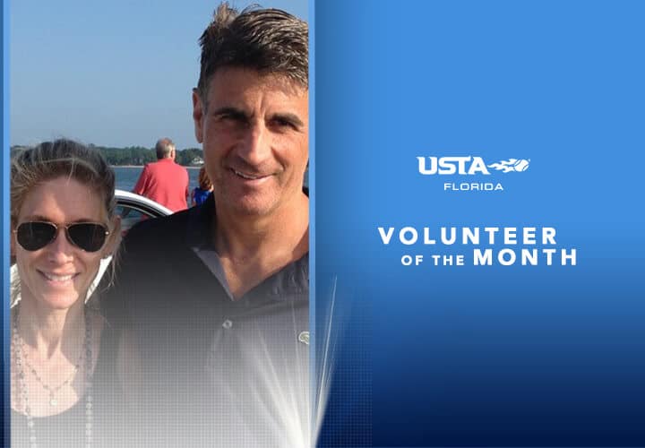 Palm Beach Gardens’ Franks Named USTA Florida Tennis Volunteers of the Month