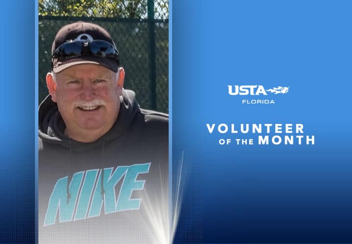 Orlando’s James Named USTA Florida Tennis Volunteer of the Month