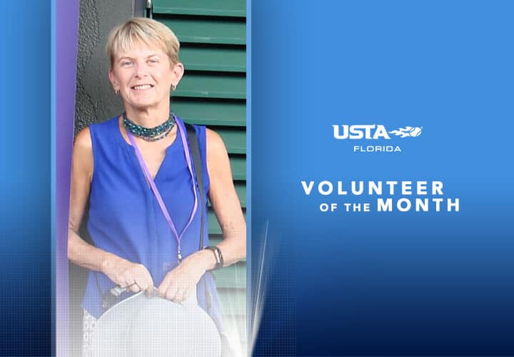 Jacksonville’s Healey Named USTA Florida Tennis Volunteer of the Month