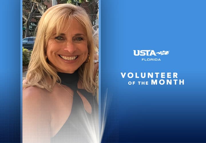 Tallahassee’s Tucker Named USTA Florida Tennis Volunteer of the Month